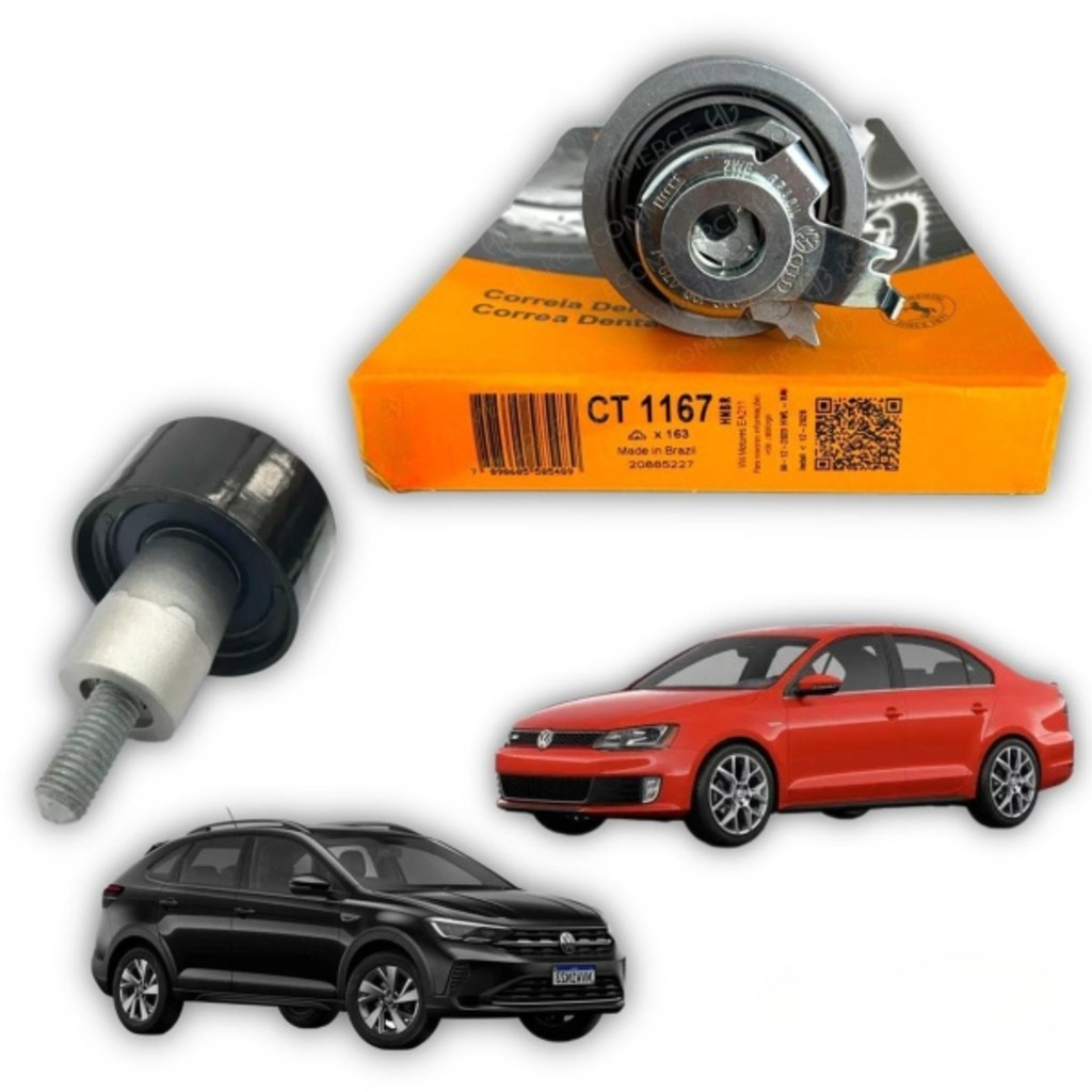 Kit Correia Dentada Contitech + Tensor + polia A1 11 a 24