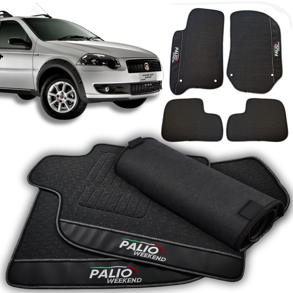 Tapete Para Palio Weekend 2012 2013 2014 2015 a 2019 2020 Linha Premium Sob Medida Personalizado