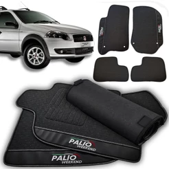 Tapete Para Palio Weekend 2012 2013 2014 2015 a 2019 2020 Linha Premium Sob Medida Personalizado