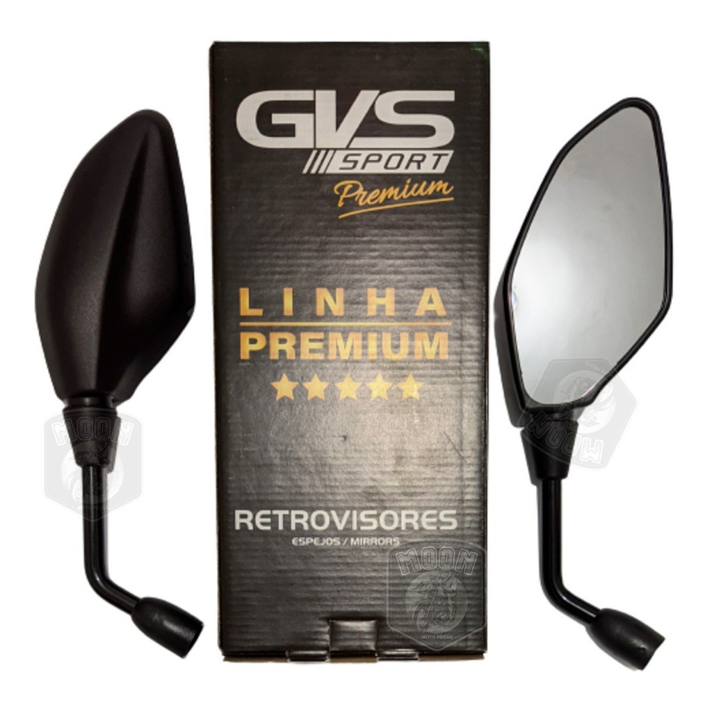 Retrovisor Moto Pcx 150 Convexa Gvs Original Fixo Mod. Mt em Oferta na Shopee
