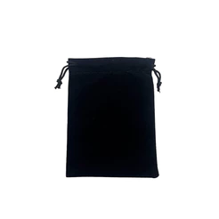 Saquinho de Veludo Premium - Preto - 8x10cm - 10 unidades - Rizzo