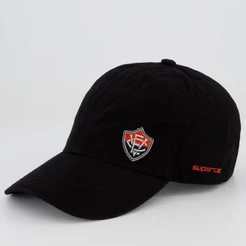 Boné Vitória 6 Gomos Preto