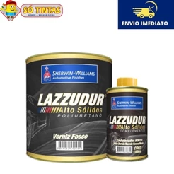 Verniz Fosco VF001 750ML + Endurecedor H0010 150ML A+B – Lazzuril - Uso Automotivo Kit