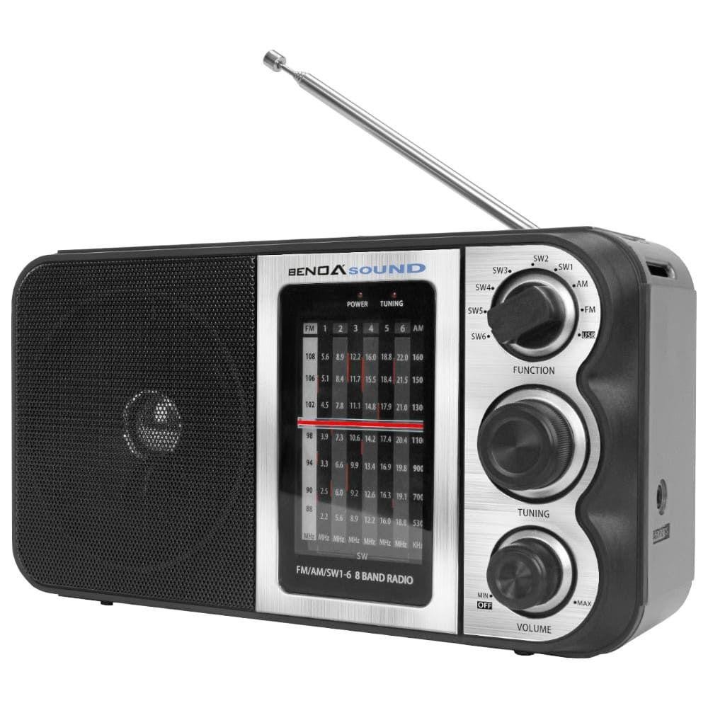 Rádio Portátil Benoá CB-1703 AM/FM em Oferta na Shopee