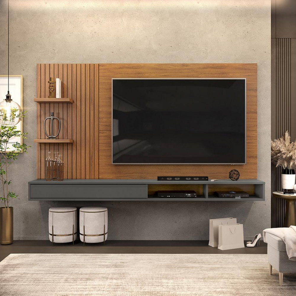 Painel para TV até 60 Polegadas 1 Porta Bento DJ Móveis - Home & Living