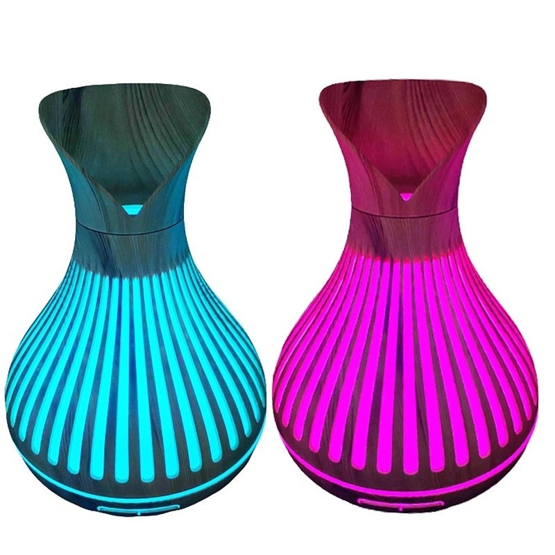 Difusor de óleos essenciais, difusor ultrassônico de aroma, umidificador de névoa fria para casa RGB