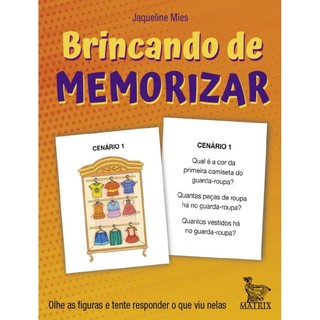 Livro - Brincando De Memorizar