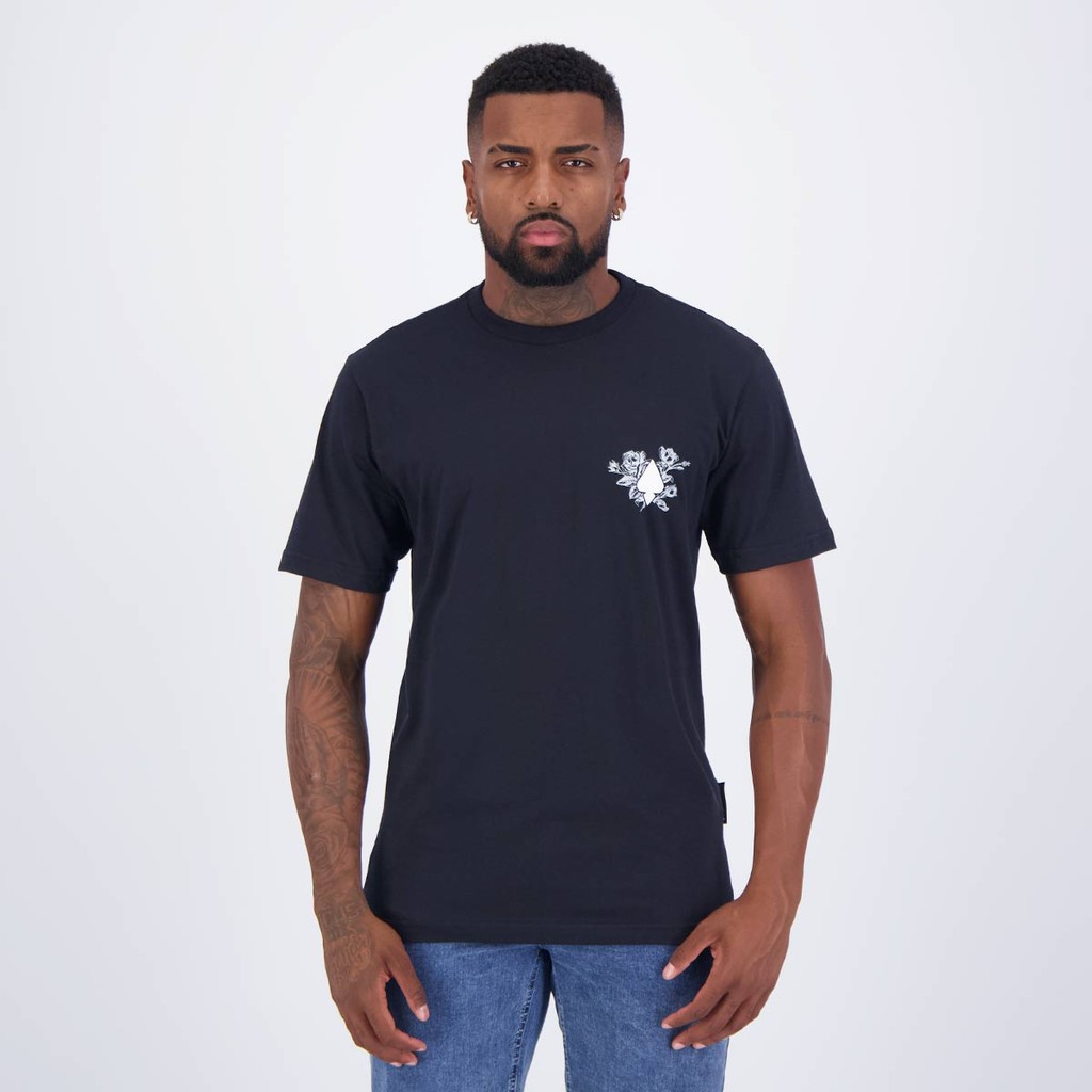 Camiseta MCD Rosa Peito Preta
