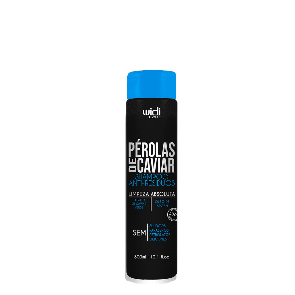 Shampoo Anti-Resíduos Pérolas de Caviar 300ml - Widi Care - Beauty