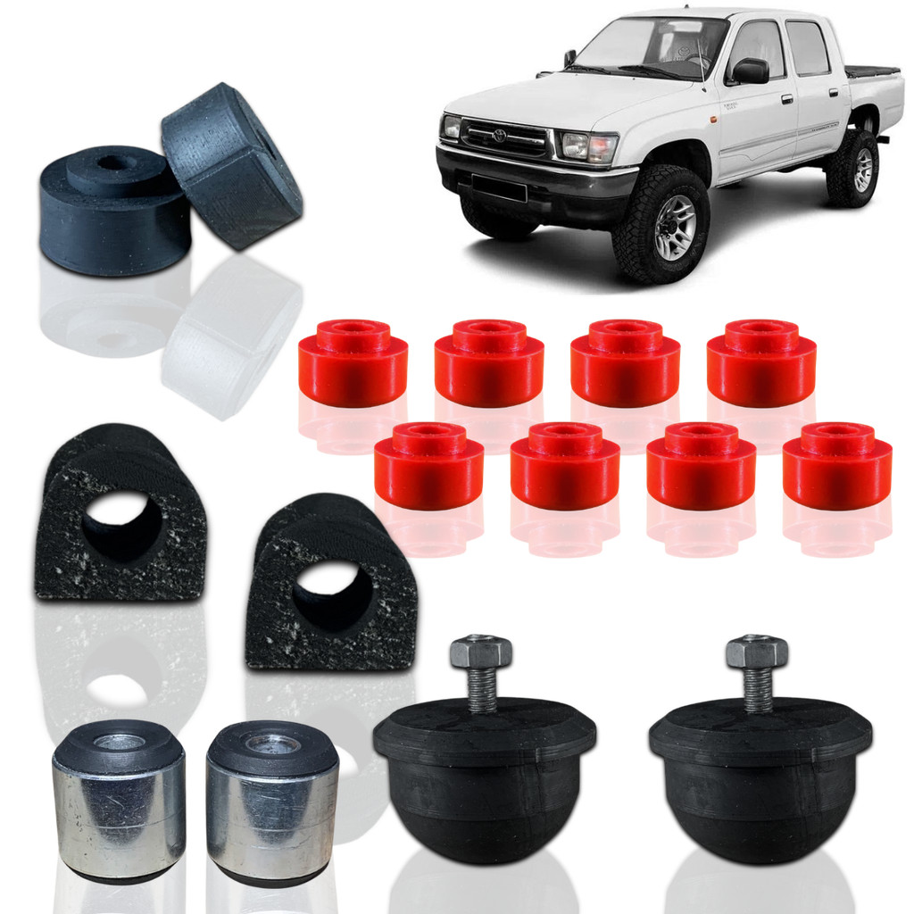Hilux 2001/2005 Kit Buchas + Batente + Bieleta Dianteira -PU