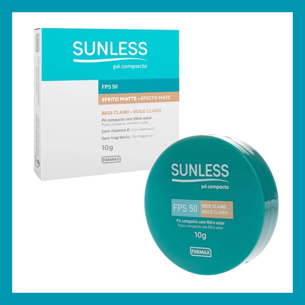 Pó Compacto Sunless com Fps 50 Sunless: Onde Comprar | BuscaProdutos