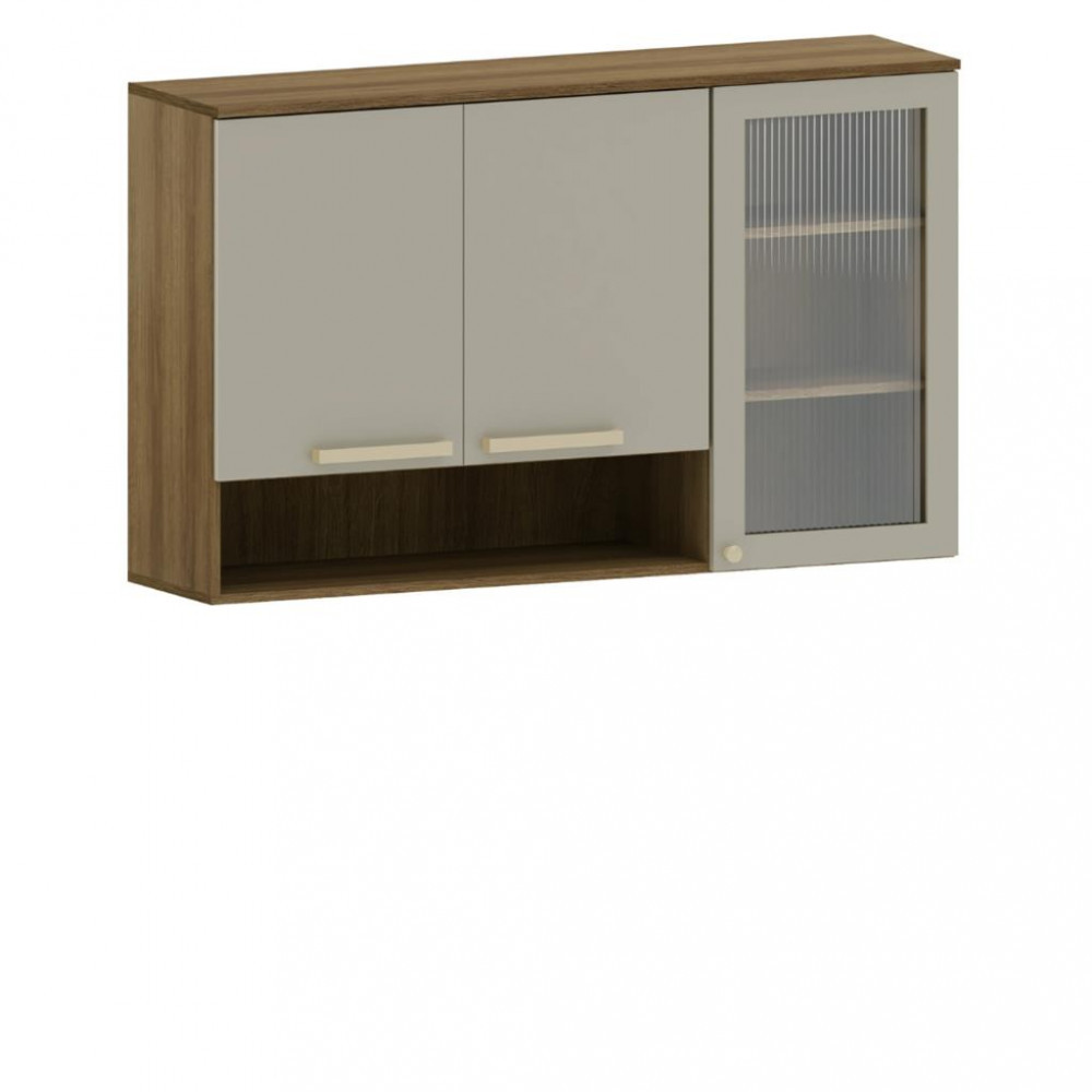 Armário Aéreo 3 Portas 120cm Isis Luciane em Oferta na Shopee