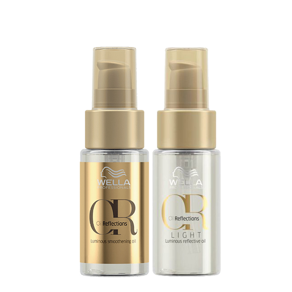 Kit Wella Professionals Oil Reflections & Oil Reflections Light 30ml (2 Produtos) em Oferta na Shopee