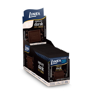 Mini Chocolate Dark Linea - 15 unidades de 13g em Oferta na Shopee