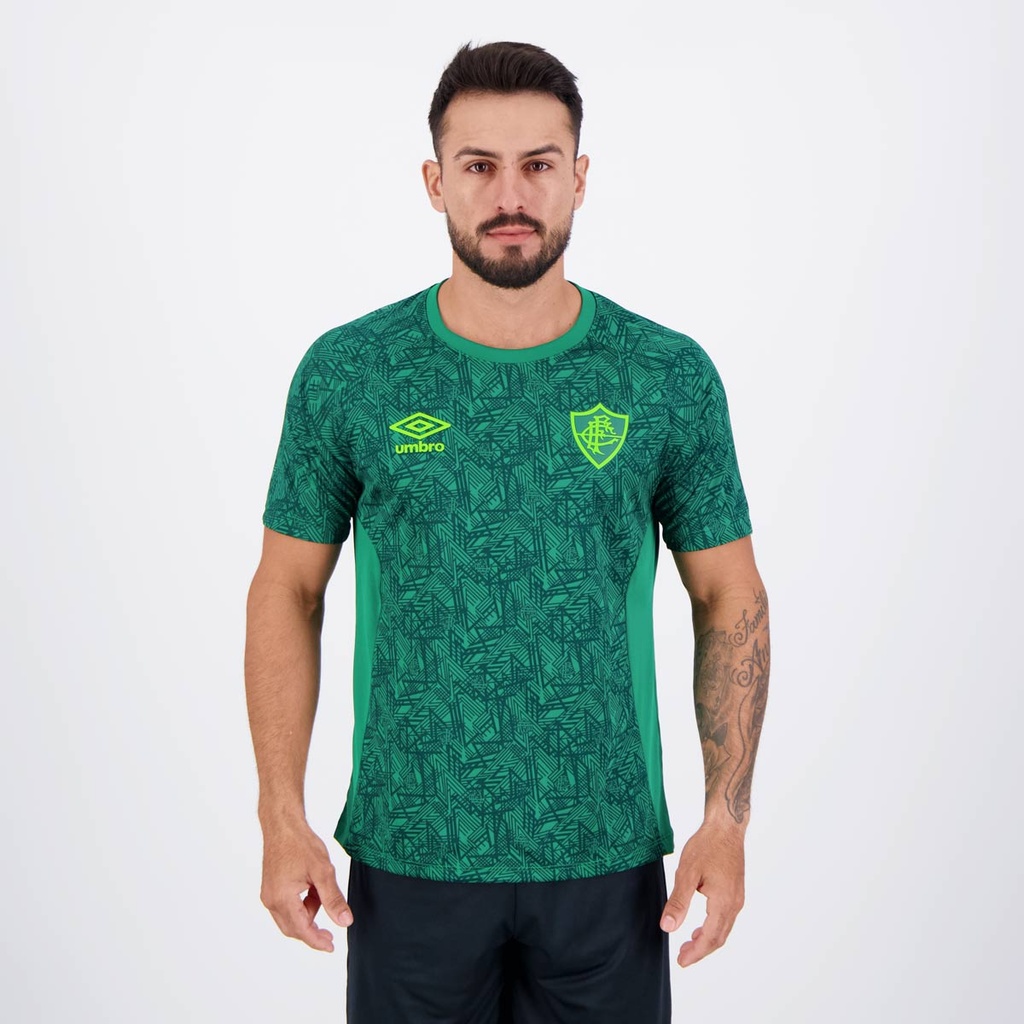 Camisa Umbro Fluminense Treino 2024 Verde - Sports & Outdoors