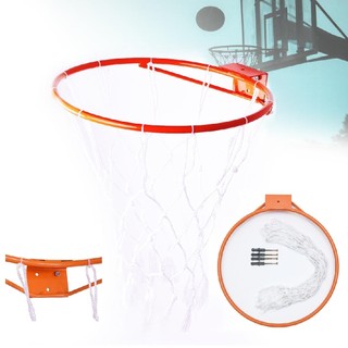Aro De Basquete Cesta Em Aço Reforçado Com Rede Chuá Premium