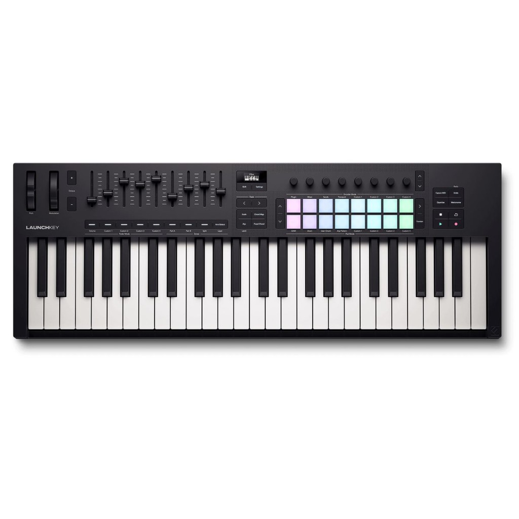 Teclado Controlador Novation Launchkey 49 MK4 49 Teclas