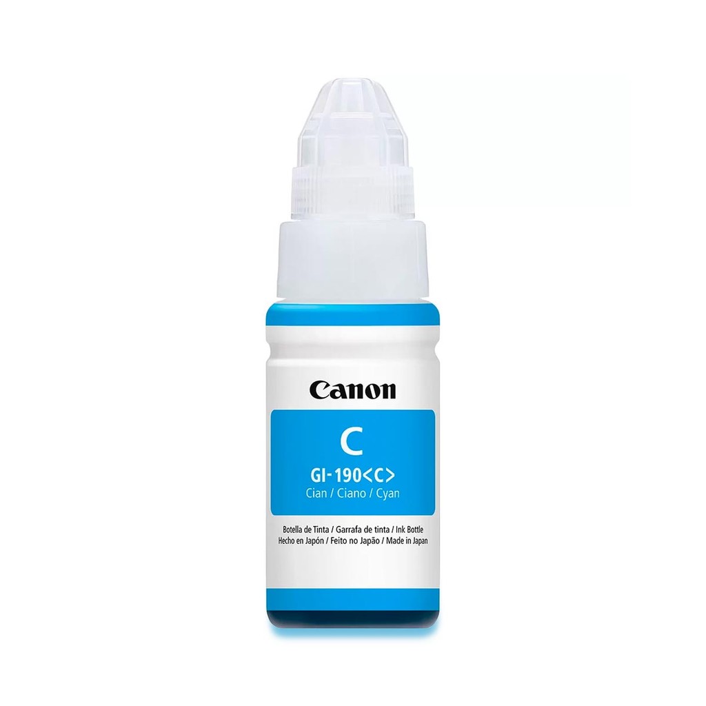 Refil de Tinta Canon GI-190 Ciano