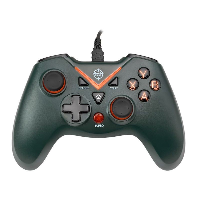 Controle Gamer Tgt T90 PC/PS3/Android 12 Botões Verde Tgt-t90-gr01