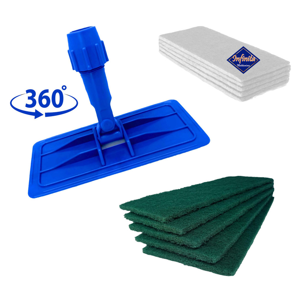 Suporte LT ou Fibra limpeza multiuso pesada cozinha banheiro azulejo limpa tudo