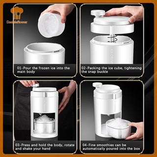 CKFR 2025 Nova Máquina De Sorvete Com Manivela Manual Doméstica Portátil Multi-Função Smoothie Milk Shake Fazendo Novo em Oferta na Shopee