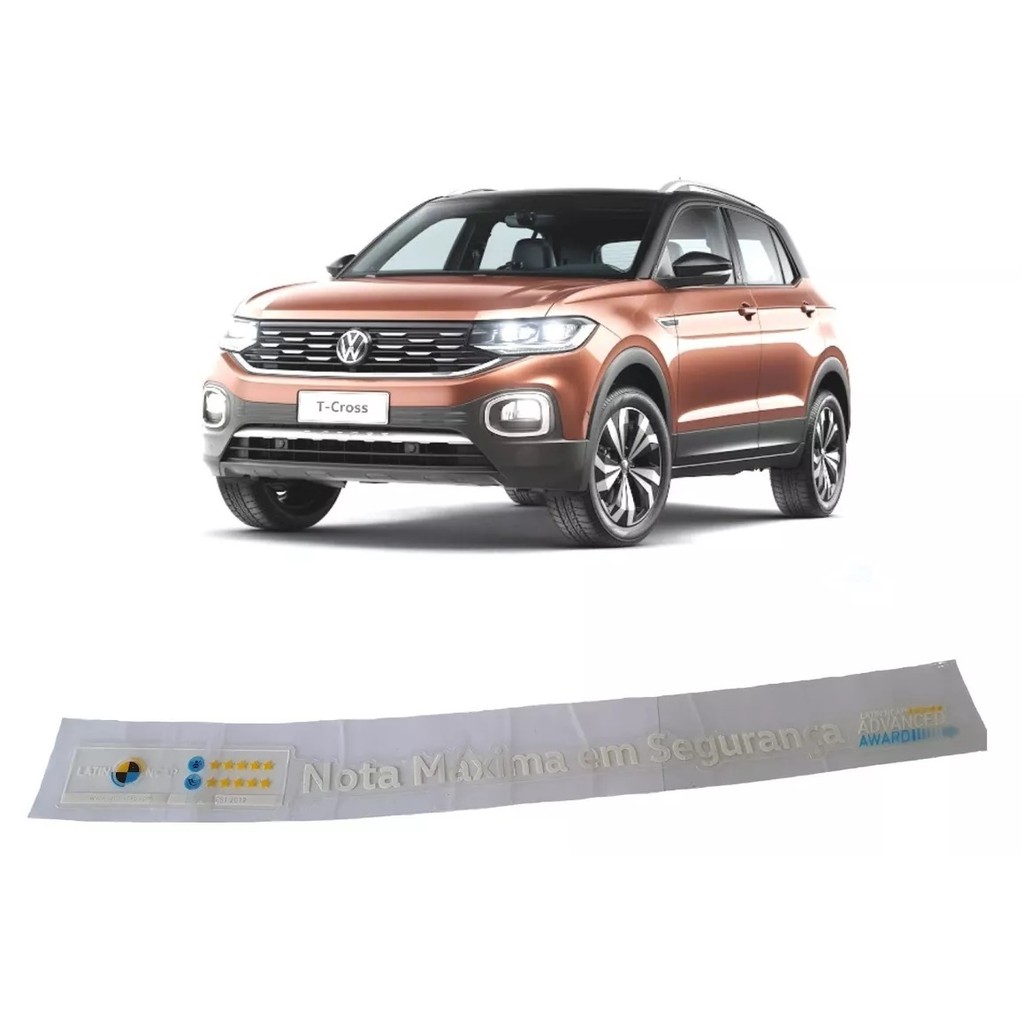 Emblema Adesivo Nota Maxima Em Segurança Original Vw em Oferta na Shopee