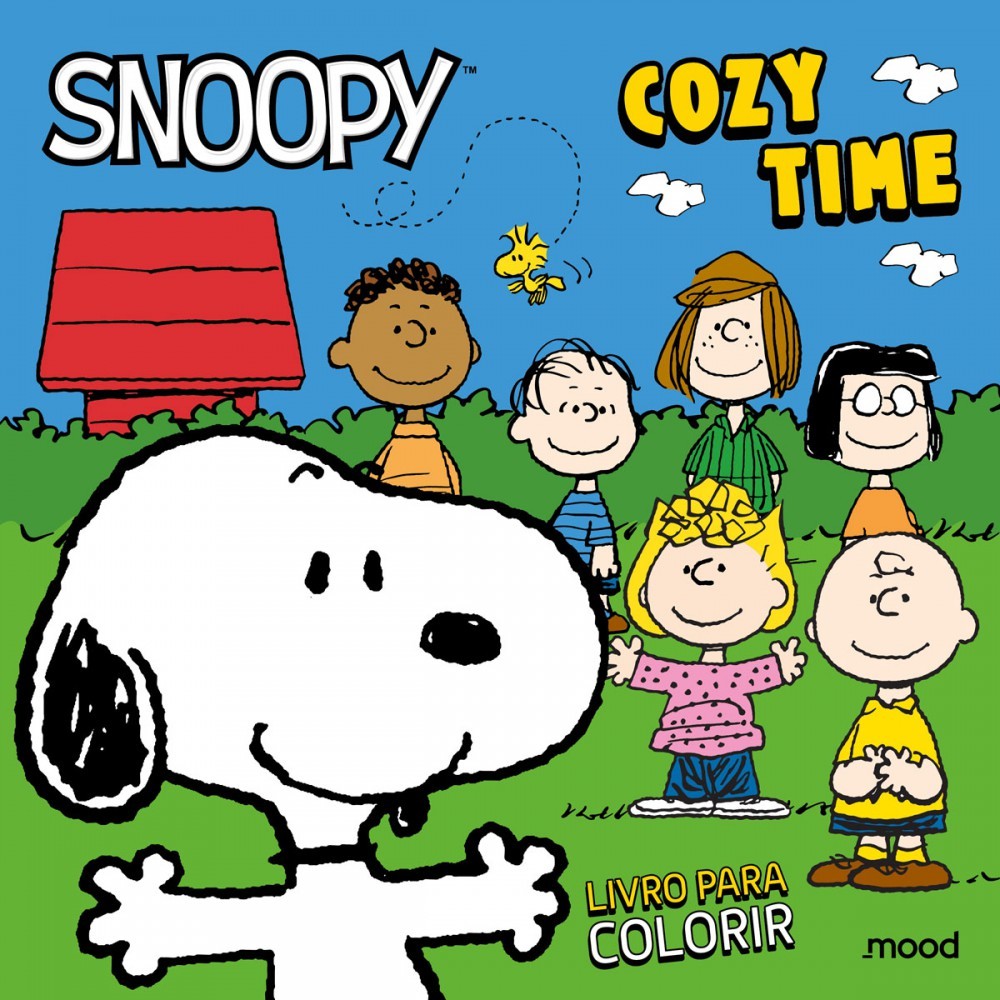 Livro Snoopy - Cozy time - De Colorir em Oferta na Shopee