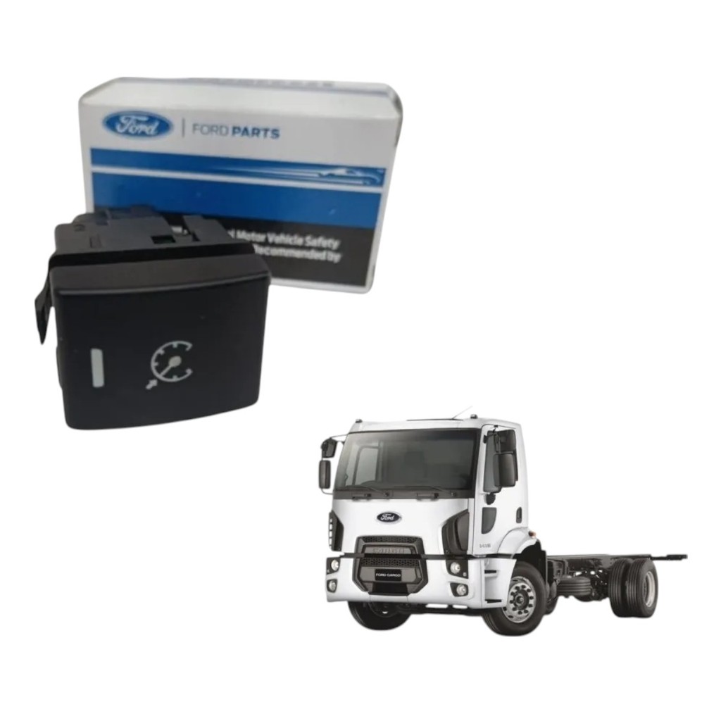Botão Piloto Automático Ford Novo Cargo 2012/2019 Original- BC459C779AA