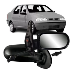 Retrovisor Siena Fire 2001 2002 2003 4 Portas Com controle
