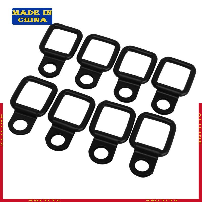 8 Unidades Metal Puxar Gancho Âncora Forma D Carga Amarra Fixações Retenção Anel Para Carro Caminh