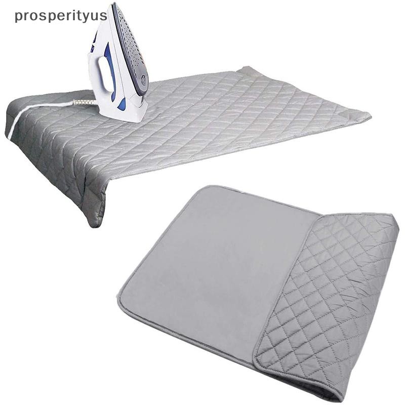 [prosperityus] Tapete De Passar Roupa De Mesa Almofada De Portátil Para Viagem Placa Protetora De Roupas Cobertor Térmic
