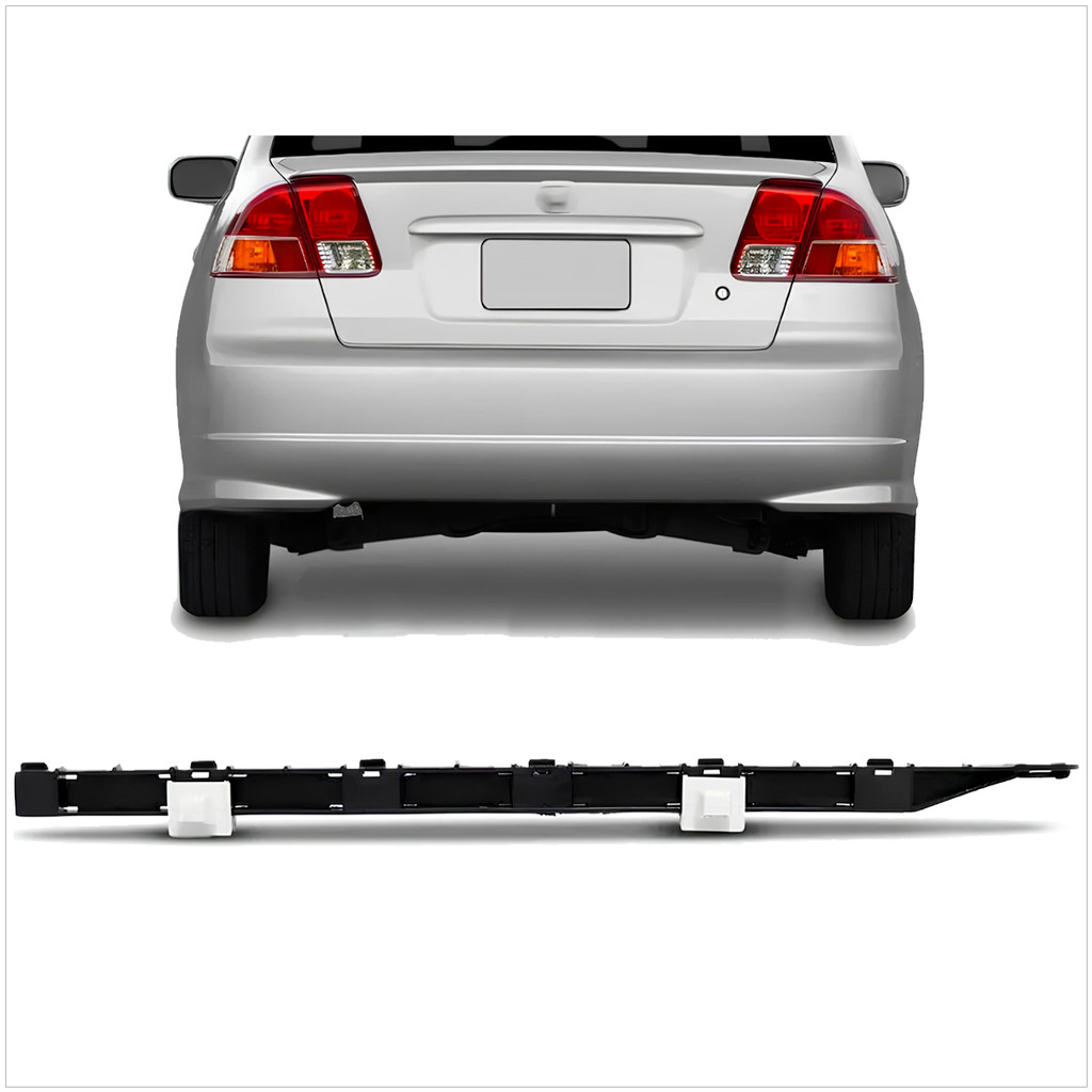 Suporte Guia Parachoque Traseiro Civic 2003 2004 2005 2006