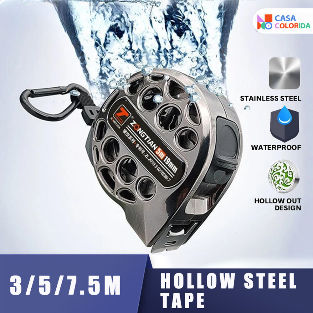 Fita Métrica Aço Reforçado Impermeável Resistente Quedas Precisão Obra Uso Doméstico em Oferta na Shopee