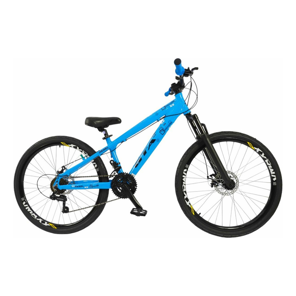 Bicicleta Aro 26 Gta Freerider 21v A Disco Cambios Shimano Cor Verde Tamanho Do Quadro 13 em Oferta na Shopee