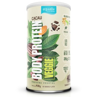 Body Protein Veggie Cacau 418g - Equaliv em Oferta na Shopee