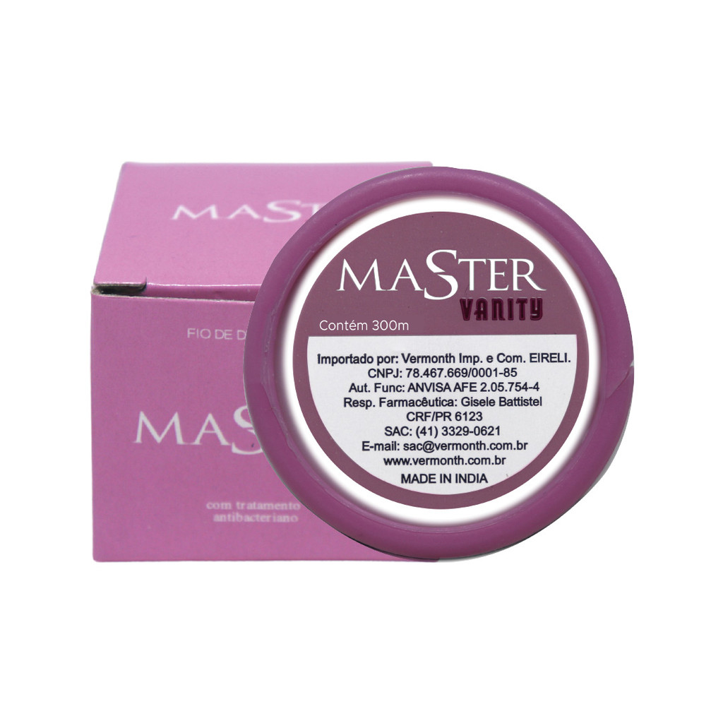 Linha de Algodão Vanity Master para Depilação Facial 300m