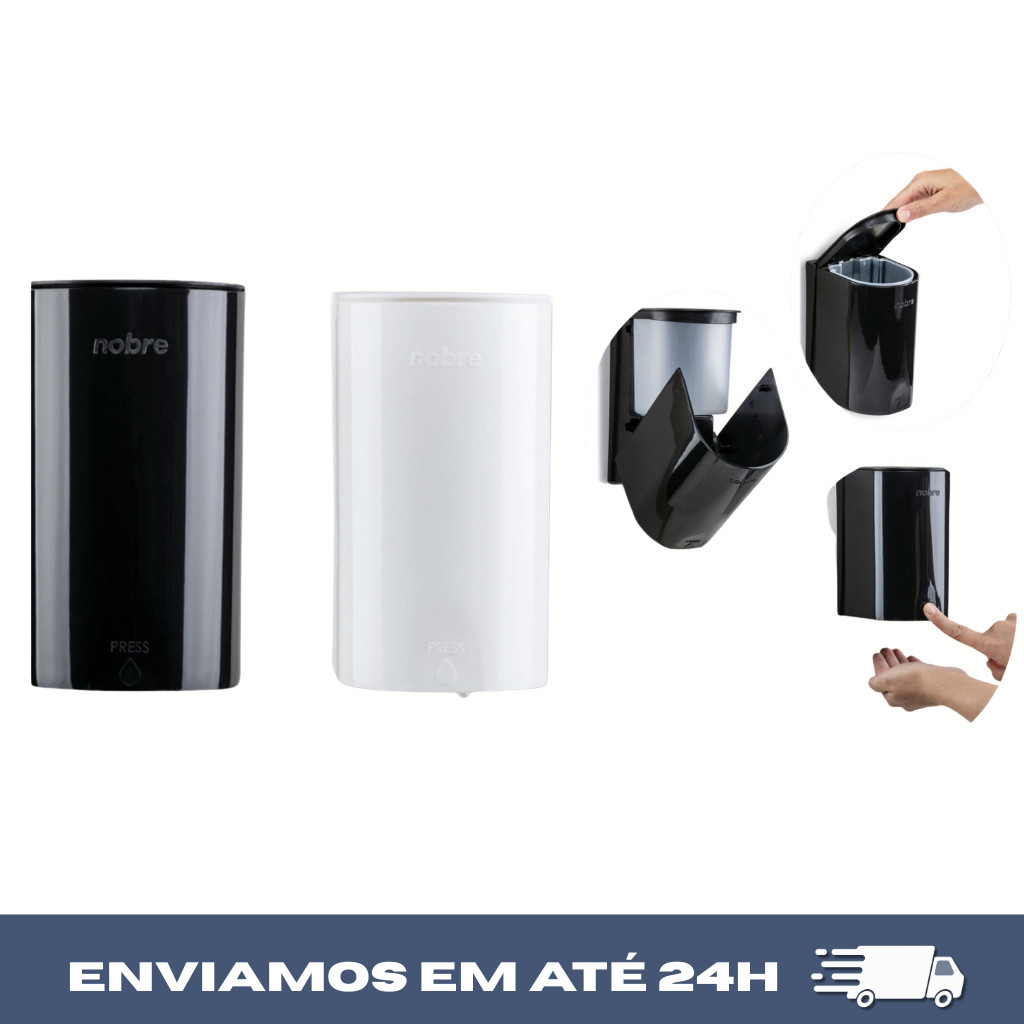 Mini Dispenser Para Sabonete Álcool ou Espuma  - Nobre em Oferta na Shopee