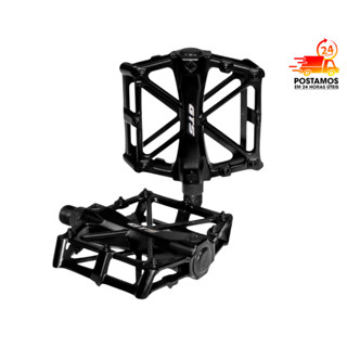 Pedal Plataforma 9/16 Aluminio Prata/preto Bicic Dh Bmx Bike em Oferta na Shopee