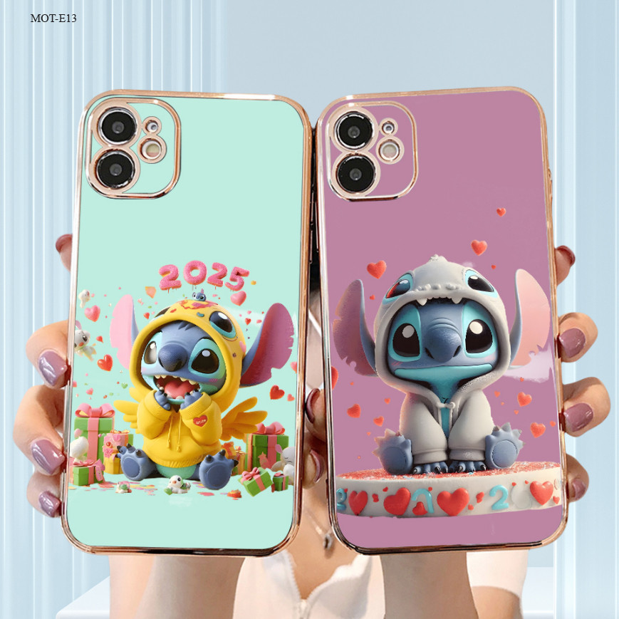 Capa Para Motorola Moto E13 E20 E22 E32 E6S E7 Plus Power Capinha De Stitch Celular 1726