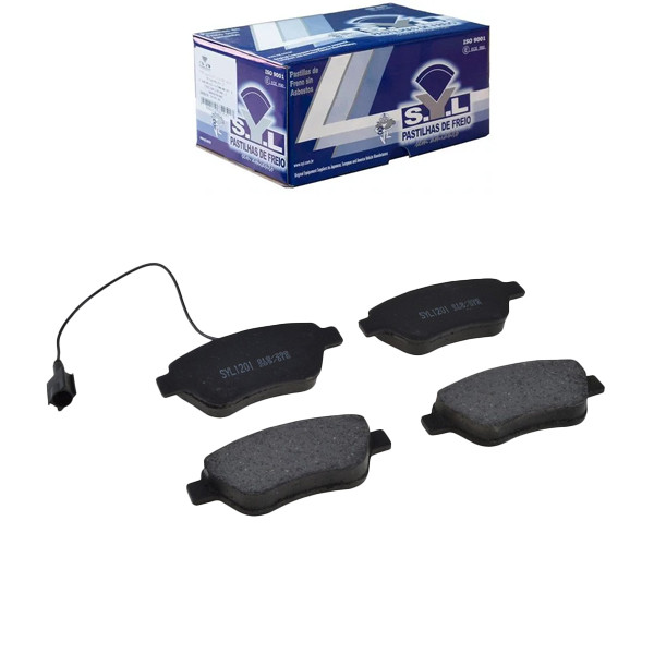 Pastilha De Freio FIAT STILO 2003 a 2011 S1201