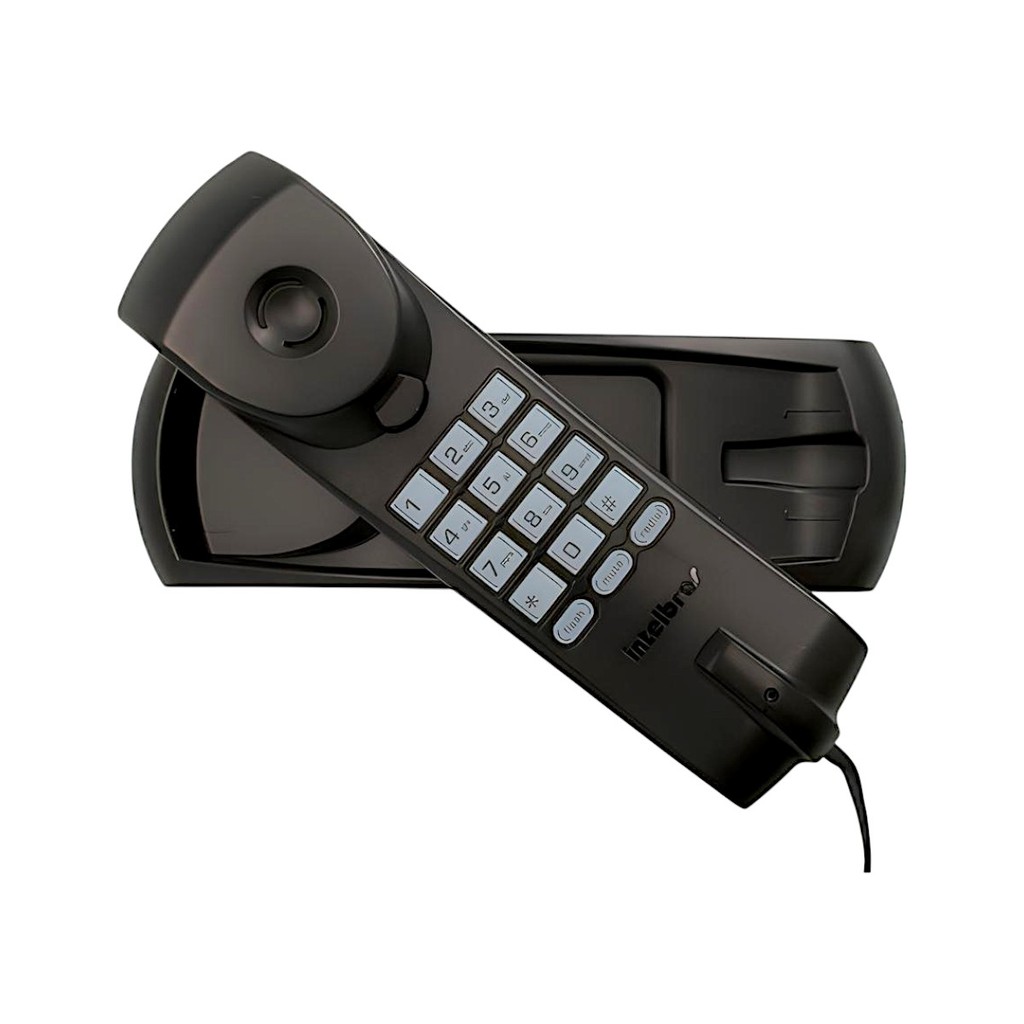 Telefone TC 20 Intelbras Cor Branca Casa Prédio Apartamento