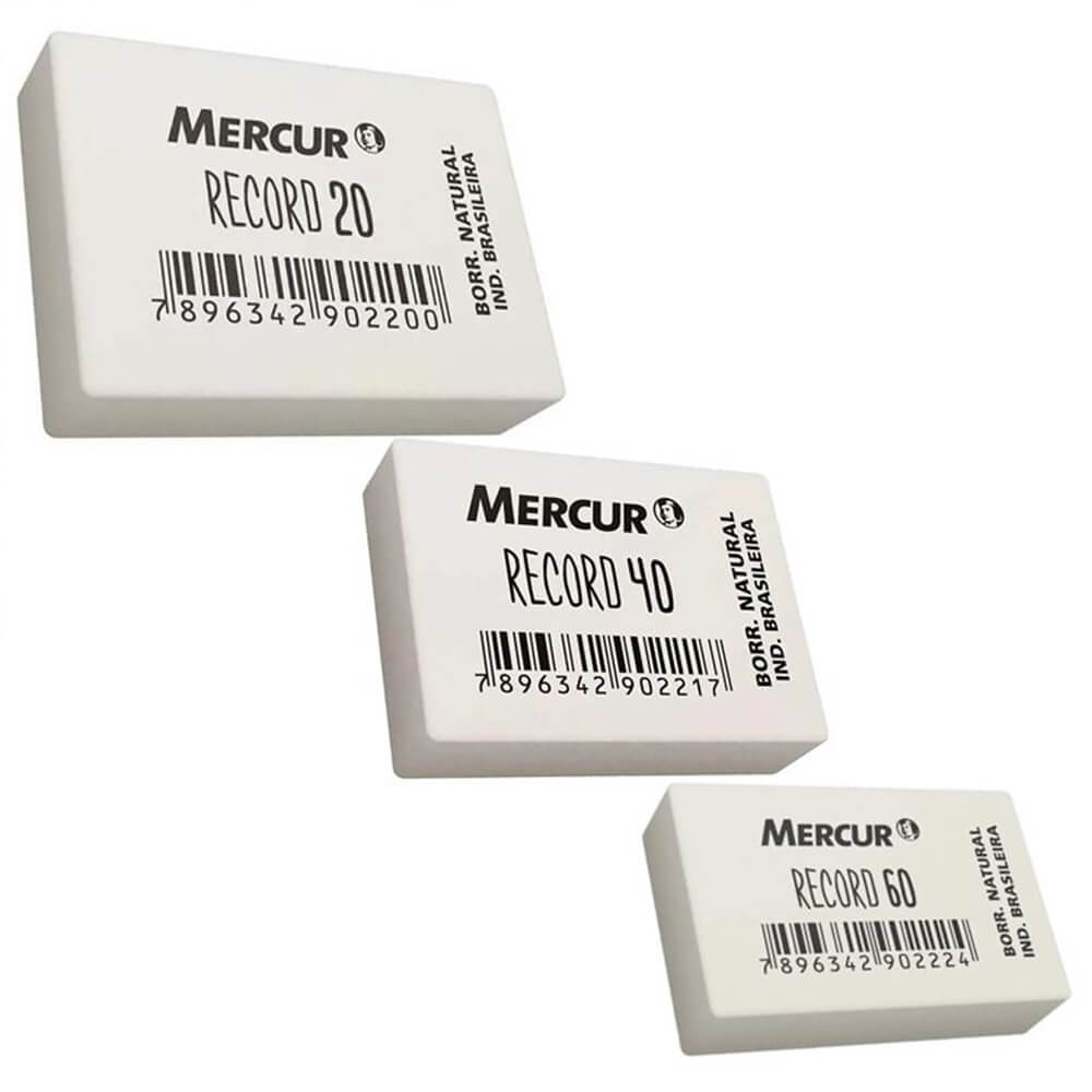 Borracha Escolar Natural Record - Mercur