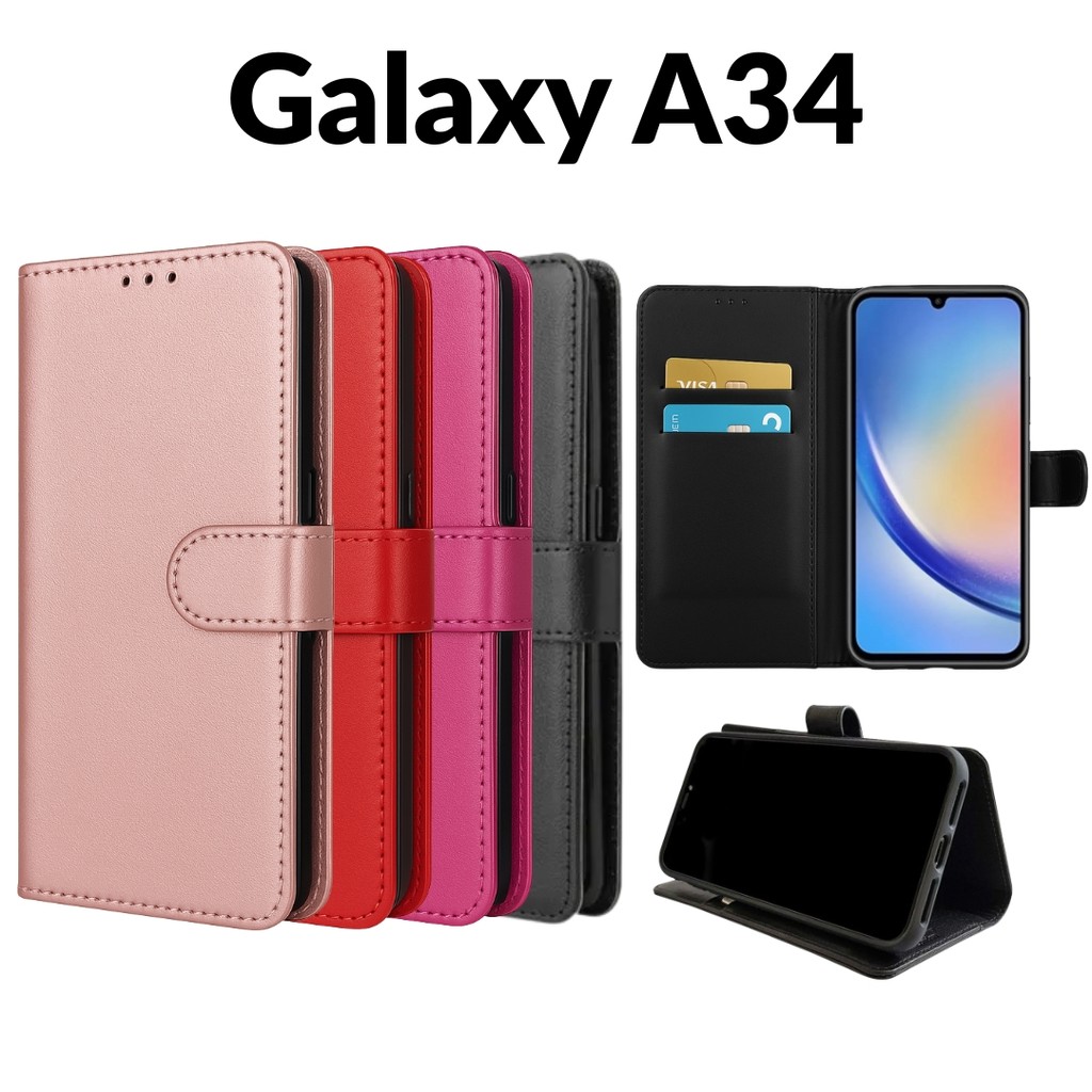 Capinha Carteira Para Samsung Galaxy A34