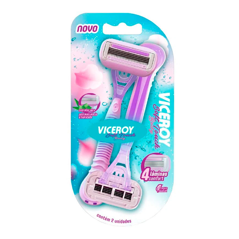 Aparelho de Depilação Viceroy Soft Touch Body com 2 Unidades - Beauty