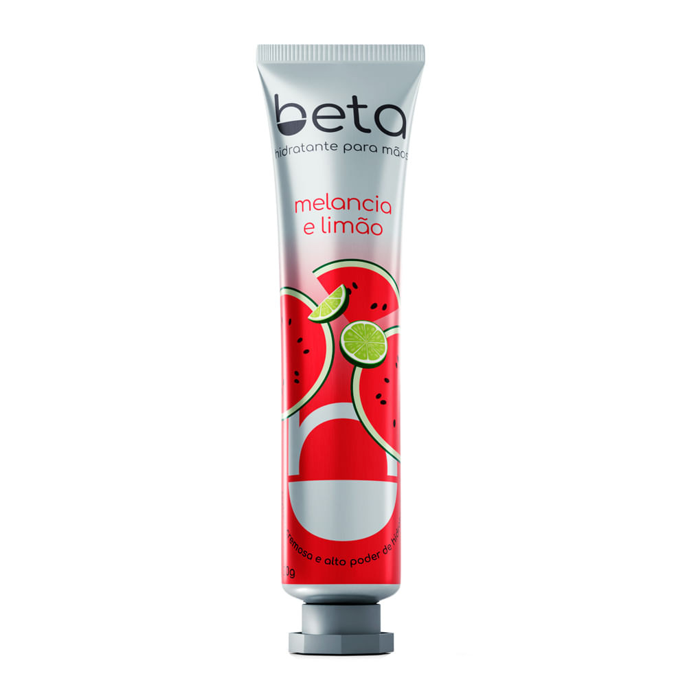 Hidratante para Mãos Beta Melancia e Limão 30g - Beauty