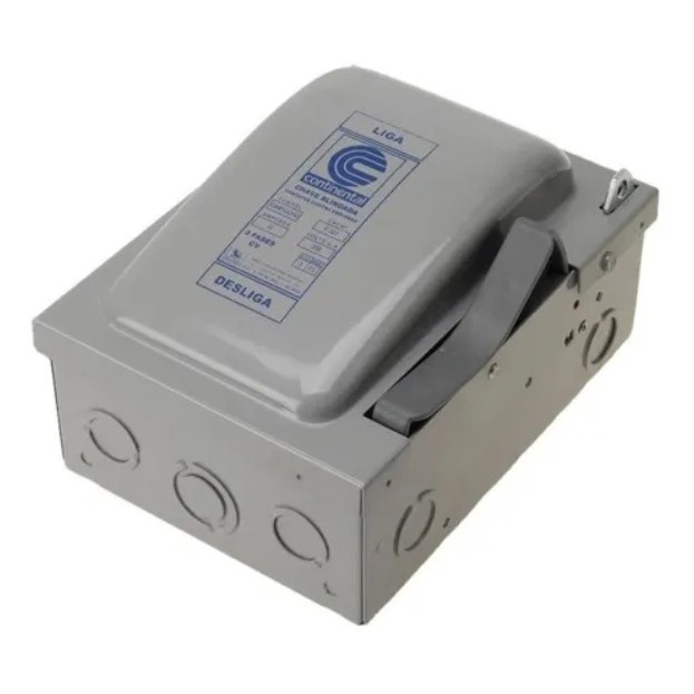 Chave Faca Tripolar Blindada 100a 600v Margirius Sem Fusivel