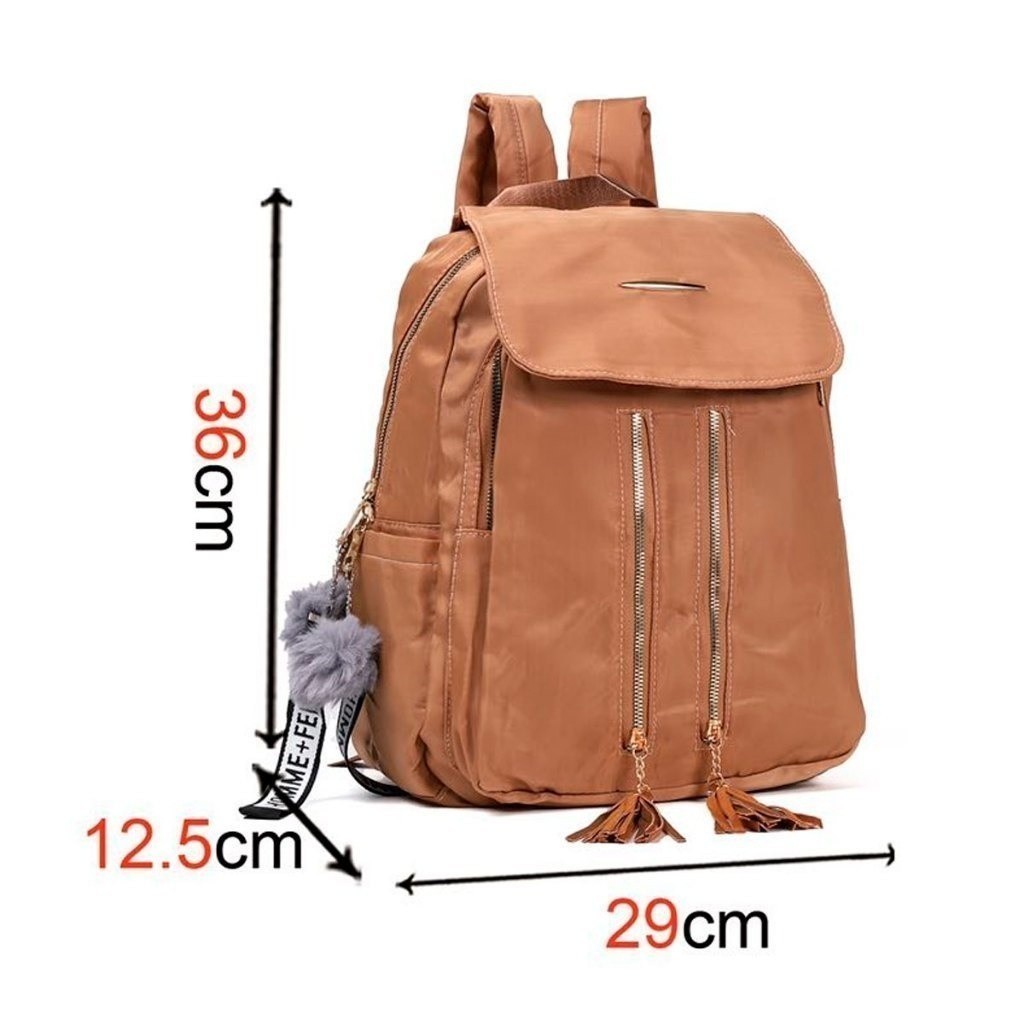 Mochila feminina Oxford com 4 compartimentos impermeável SU
