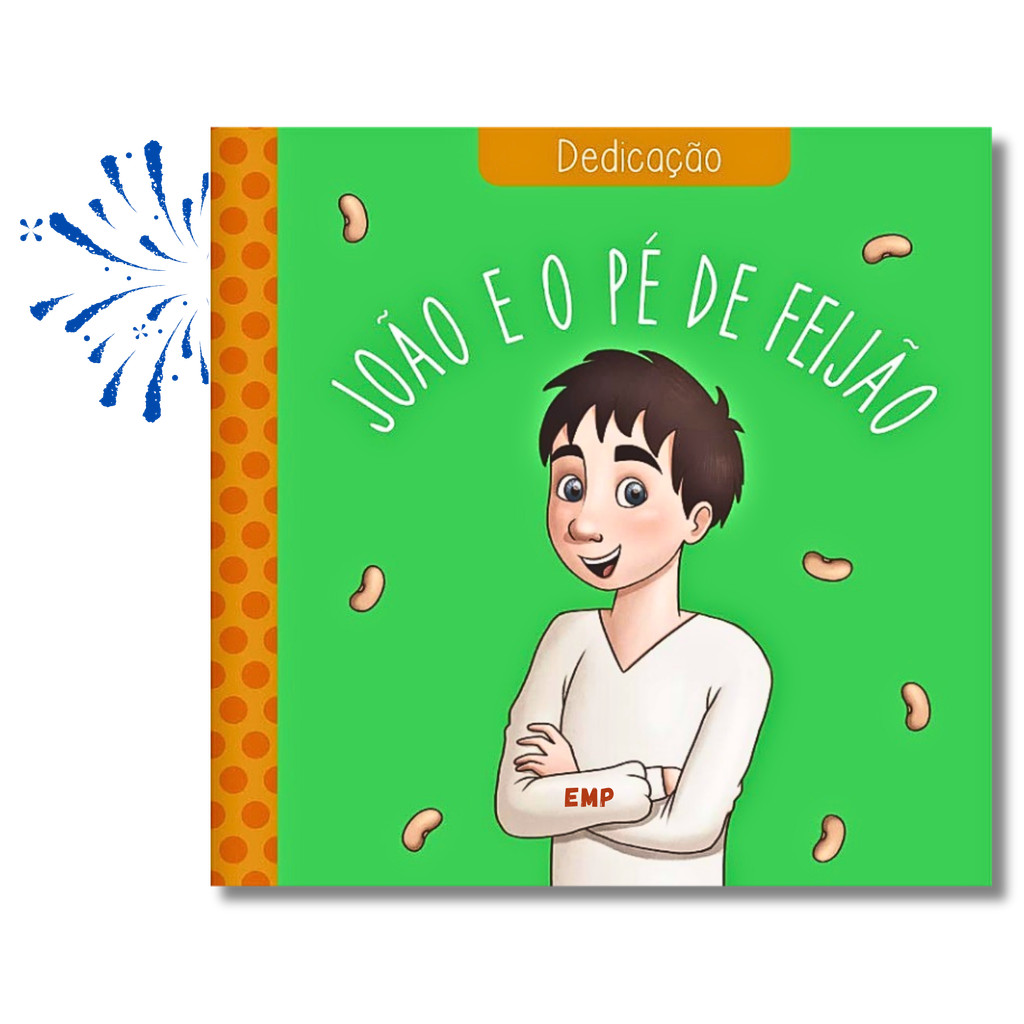 Livro Infantil Conto de Fadas Clássicos das Virtudes - Joao e o Pe de Feijao