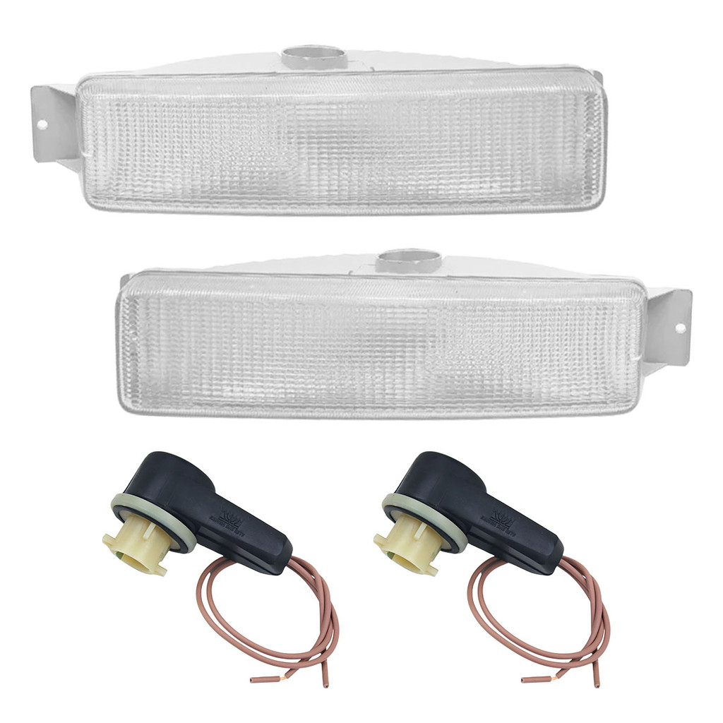 Kit 2 Soquete + Lanternas Pisca Dianteiro Com Chicote 24V Ford Cargo até 2011 Caminhão com Guarda em Oferta na Shopee