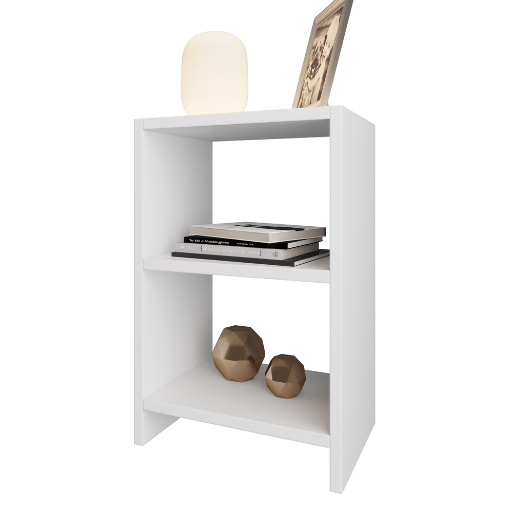 Mesa de Cabeceira Ibiza Pequena e Elegante Estilo Minimalista